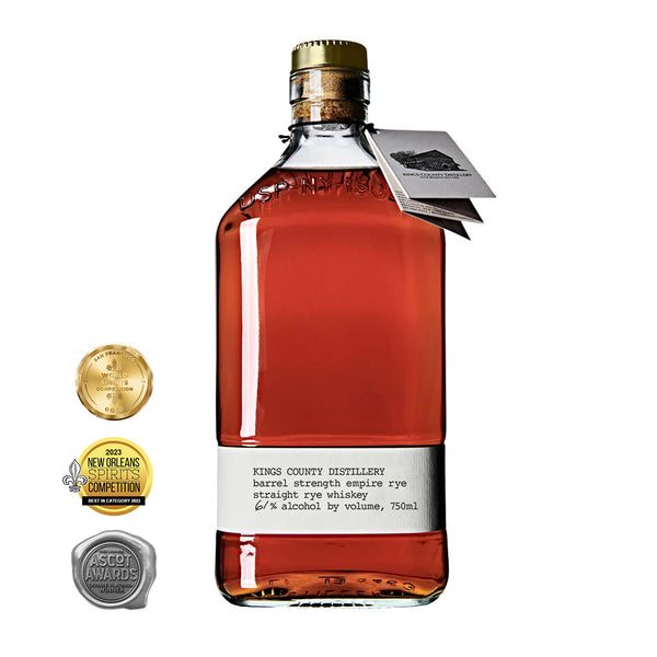 Kings County Straight Empire Rye bottle