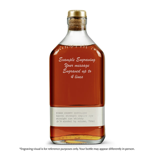 Barrel Strength Empire Rye